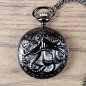Preview: Pocket Watch with Octopus, Black